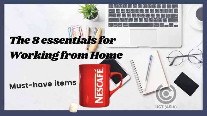 Work From Home Essentials